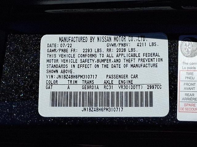 2023 Nissan Z Performance Auto