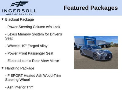 2024 Lexus IS 350 F SPORT