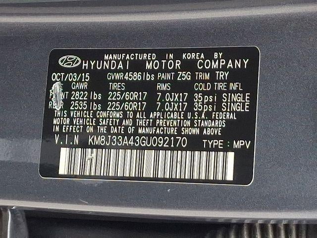2016 Hyundai Tucson SE