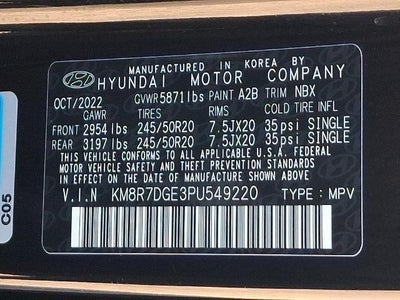 2023 Hyundai Palisade Calligraphy