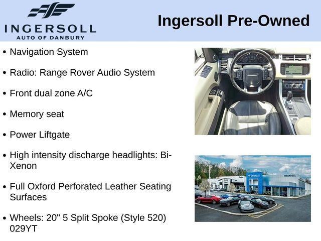 2016 Land Rover Range Rover Sport V6 HSE