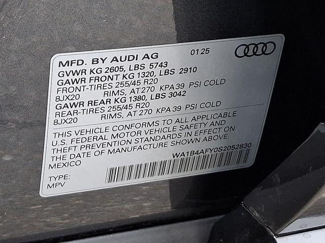 2025 Audi SQ5 Premium Plus TFSI quattro Tiptronic