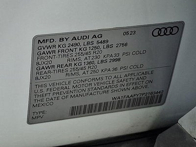 2023 Audi Q5 S line Prestige