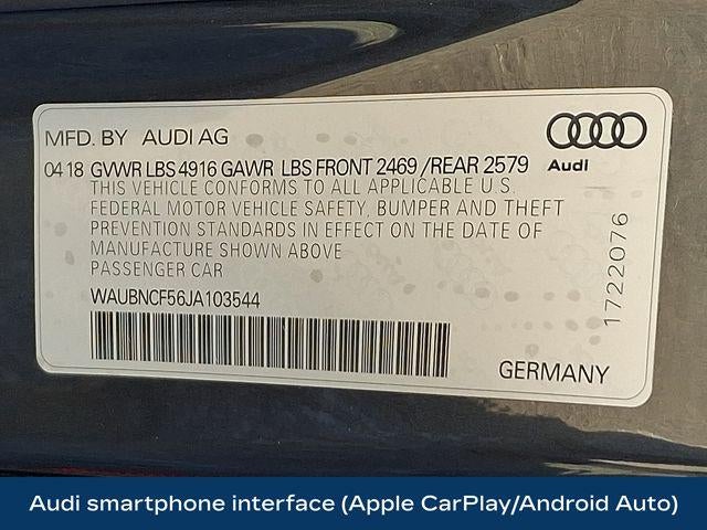 2018 Audi A5 2.0T Premium