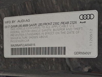 2018 Audi A5 2.0T Premium