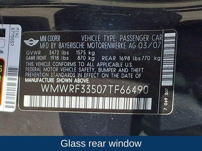 2007 MINI Cooper Convertible Base