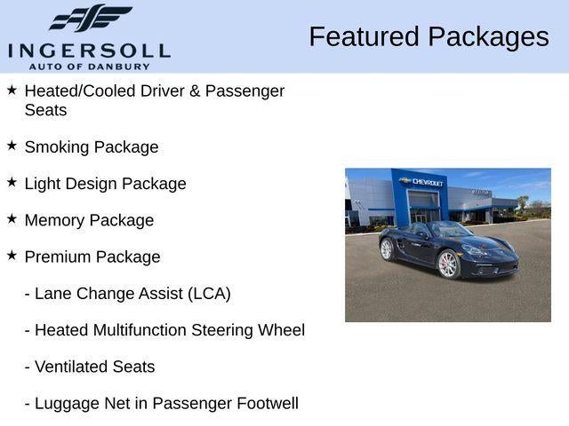 2022 Porsche 718 Boxster S