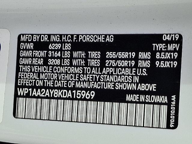 2019 Porsche Cayenne Base