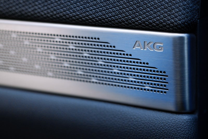 Close-up View of the AKG Studio Audio Speaker | Ingersoll Cadillac of Danbury in Danbury CT