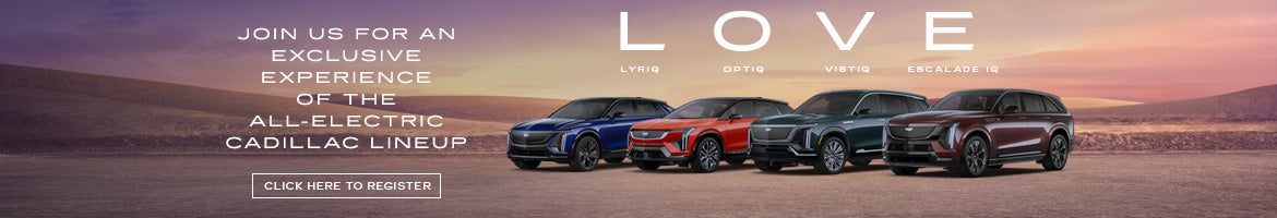 All-electric Cadillac lineup event