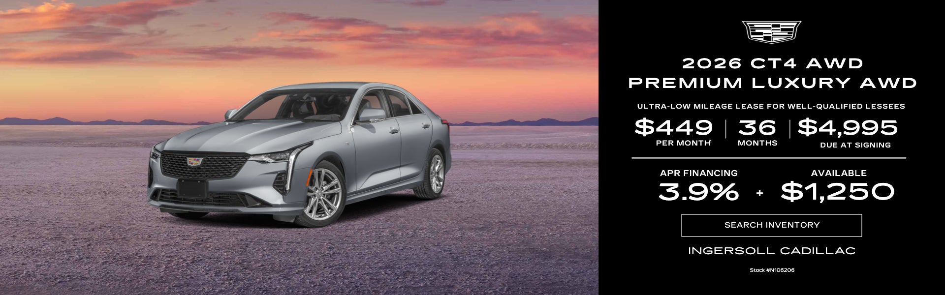 2026 CT4 AWD Premium