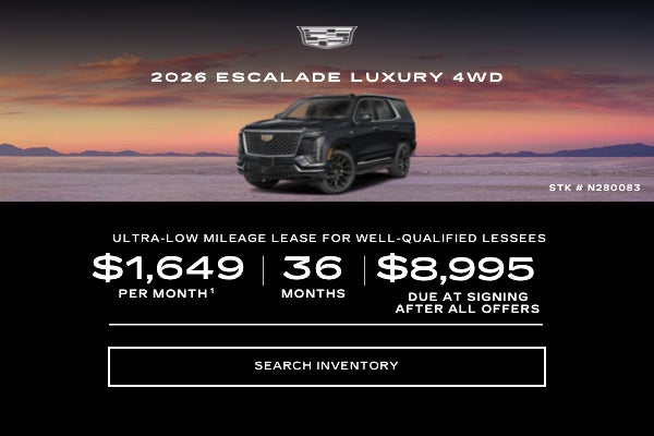 2026 Cadillac Escalade Luxury 4WD