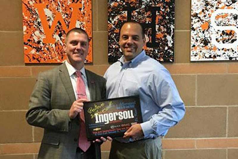Laptop donations from Ingersoll Cadillac of Danbury for local high schools