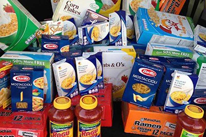 Food donations at Ingersoll Cadillac of Danbury